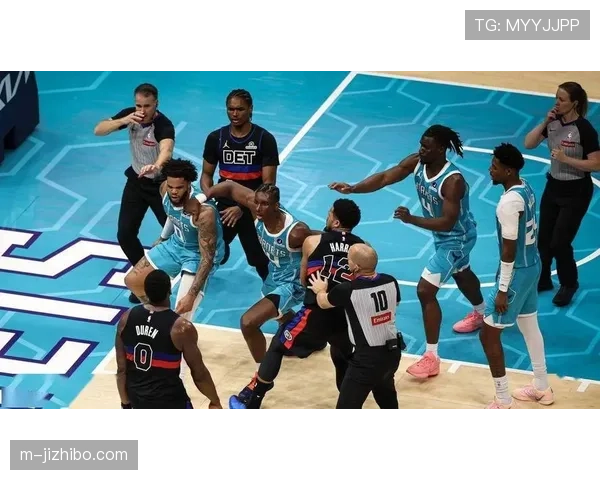 活塞vs黄蜂大规模冲突后续：五名球员遭联盟禁赛处罚